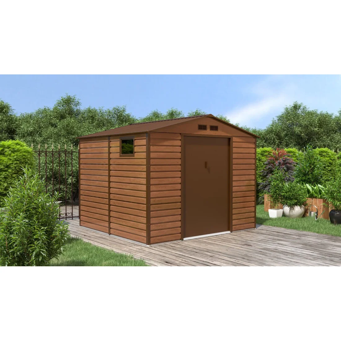 MONTREAL 9x8 DOMEK METALOWY WALNUT (003397) - obrazek 12