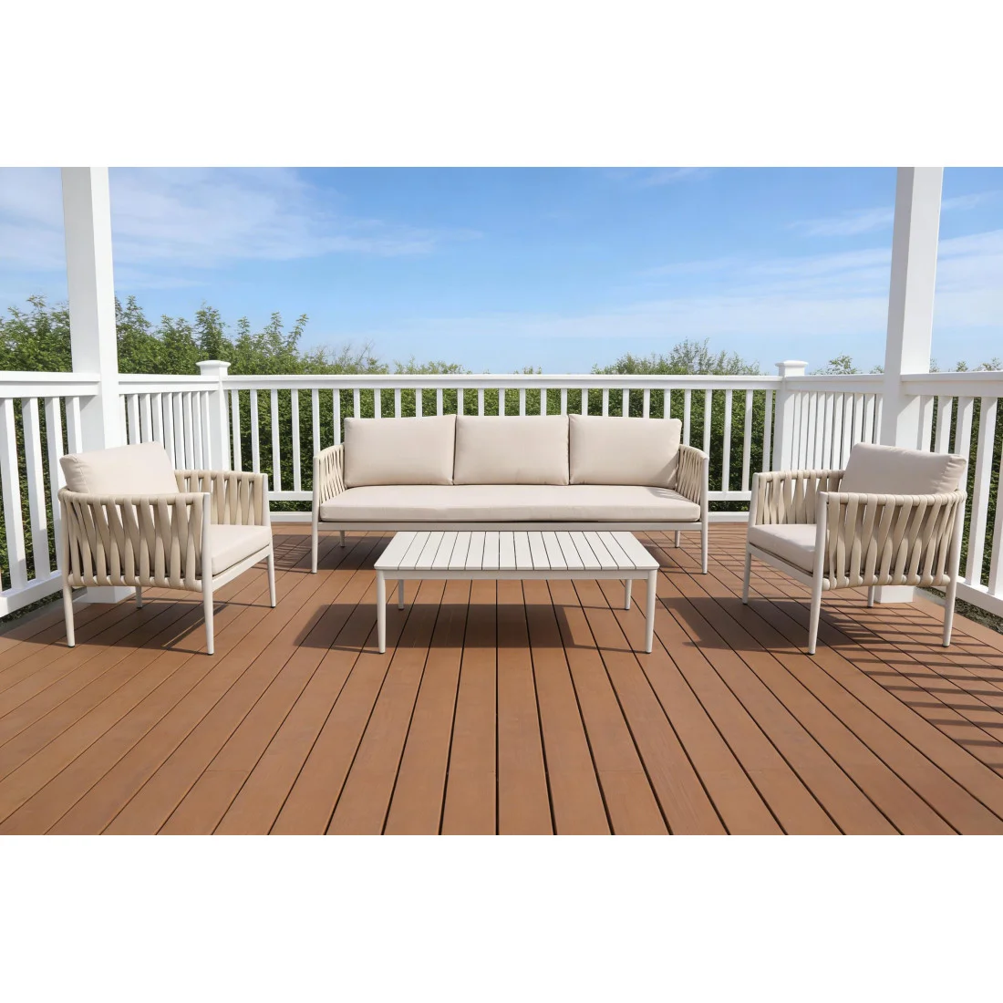 MONZA CAFFE ZESTAW BEIGE (008492) - obrazek 5