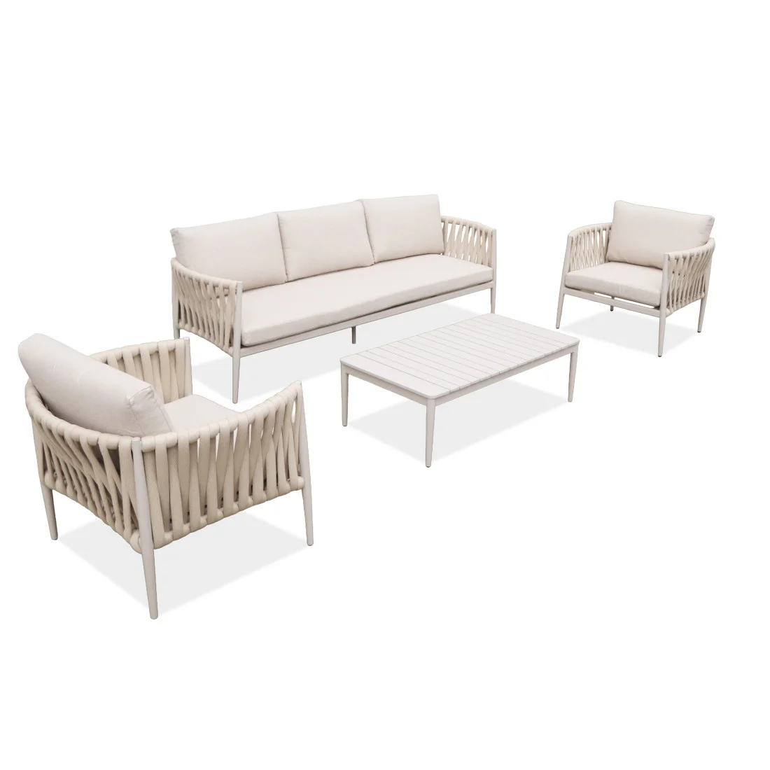 MONZA CAFFE ZESTAW BEIGE (008492) - obrazek 8