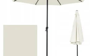 MOOREA PARASOL CENTRALNY 3.0M BEIGE (005811)