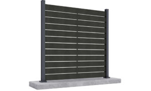 NEO PRZĘSŁO OGRODZENIOWE 1.8M PODŁOŻE TWARDE ANTHRACITE (009659)