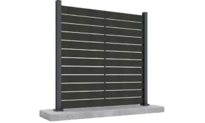 NEO PRZĘSŁO OGRODZENIOWE 1.8M PODŁOŻE TWARDE ANTHRACITE (009659)
