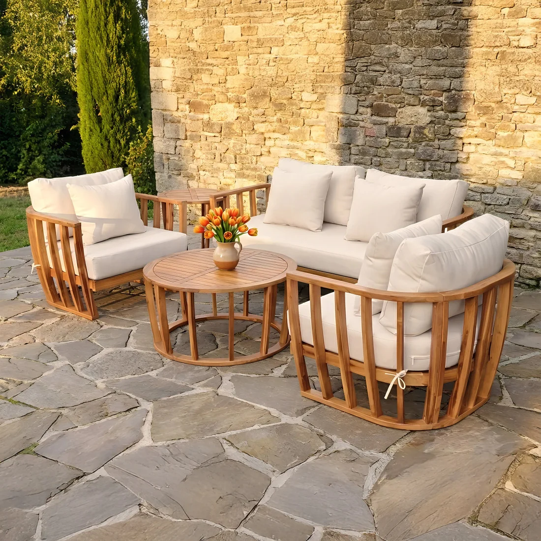 NUVIA CAFFE ZESTAW ACACIA WOOD (008124) - obrazek 3