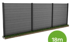 OGRODZENIE 18M GREY PODŁOŻE MIĘKKIE 240 (007950)