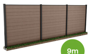 OGRODZENIE 9M BROWN PODŁOŻE MIĘKKIE 240 (007948)