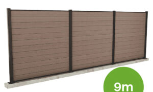 OGRODZENIE 9M BROWN PODŁOŻE TWARDE 180 (007949)