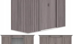 OREGON 9x4 DOMEK METALOWY LIGHT WOOD (004034)