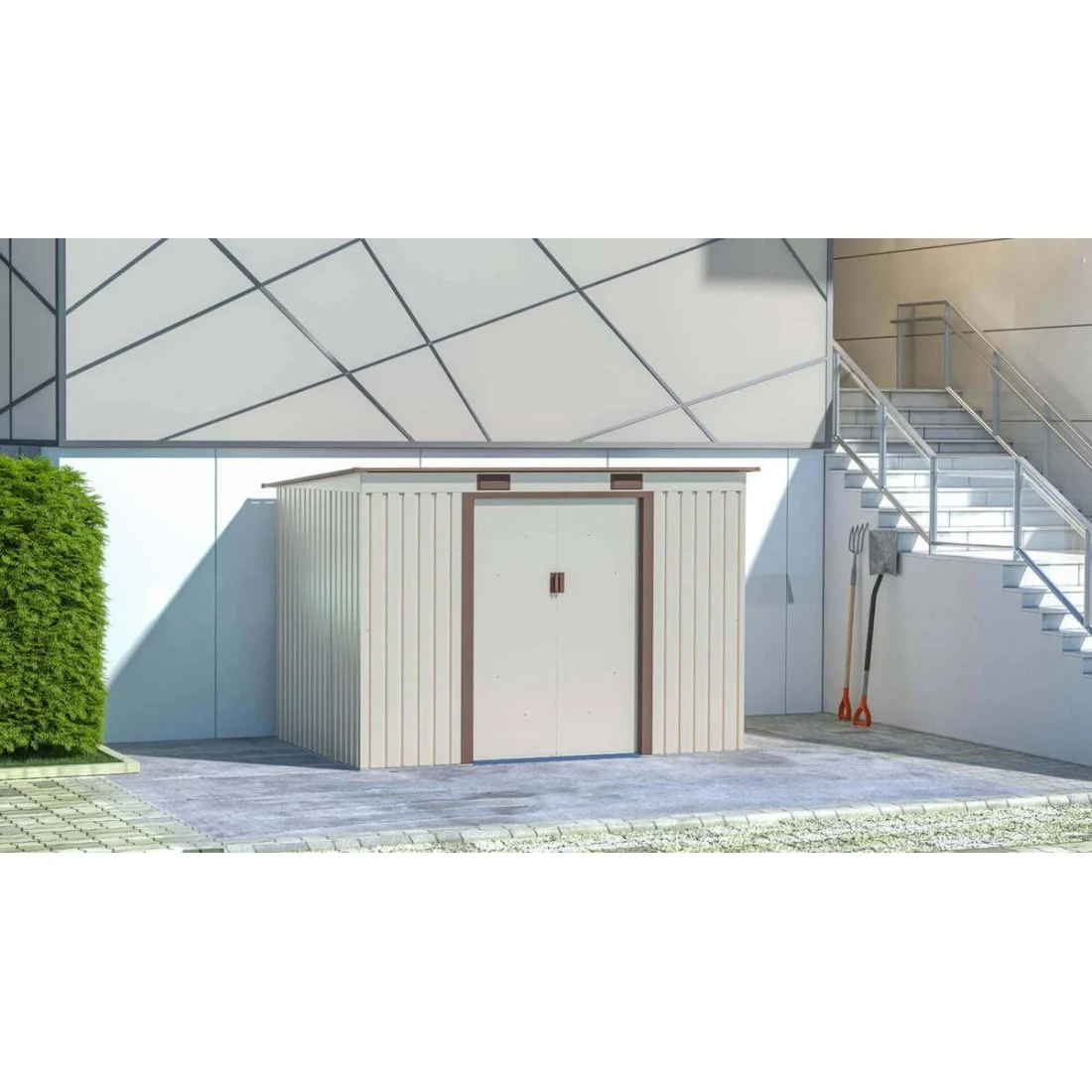 OREGON 9x6 DOMEK METALOWY BEIGE (004037) - obrazek 3