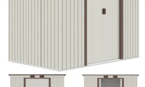 OREGON 9x6 DOMEK METALOWY BEIGE (004037)