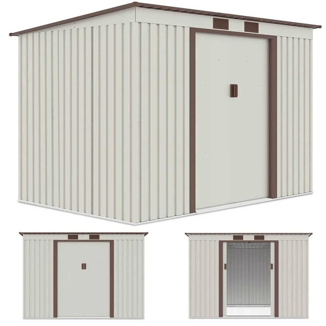 OREGON 9x6 DOMEK METALOWY BEIGE (004037)
