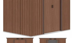 OREGON 9x6 DOMEK METALOWY WALNUT (004040)