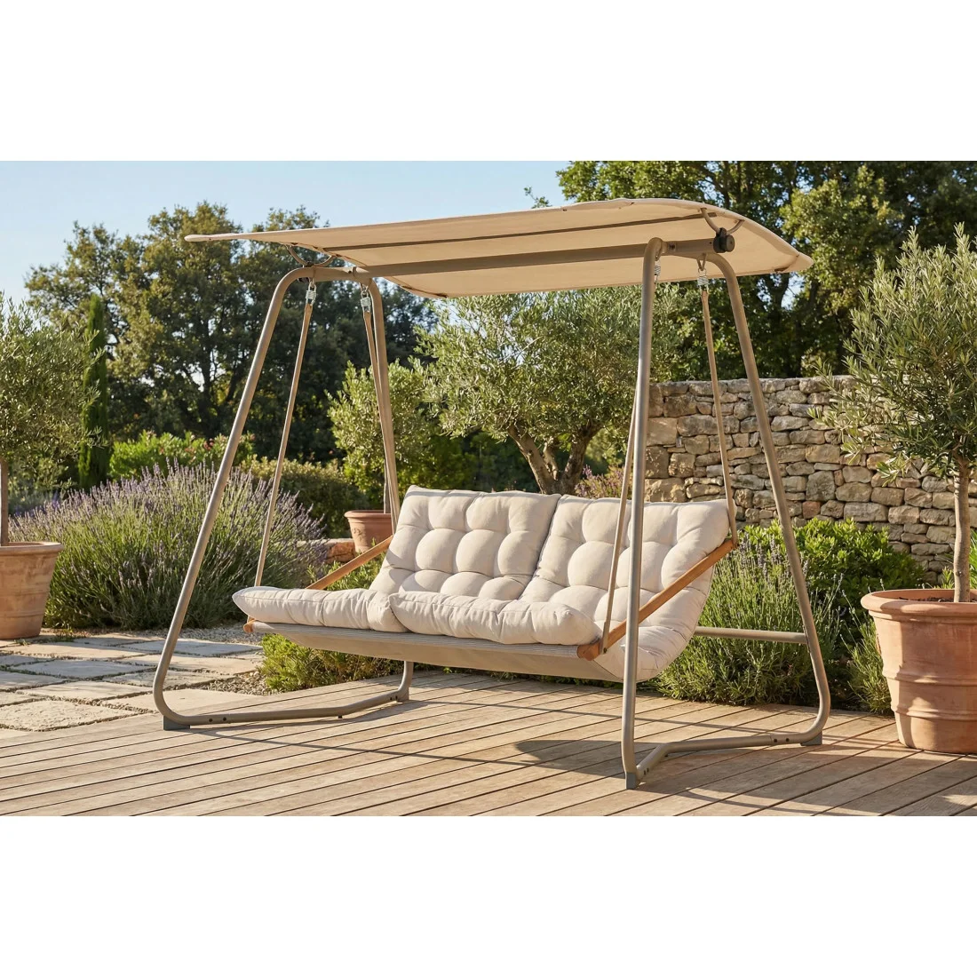 ORTA HUŚTAWKA BEIGE (008328) - obrazek 3