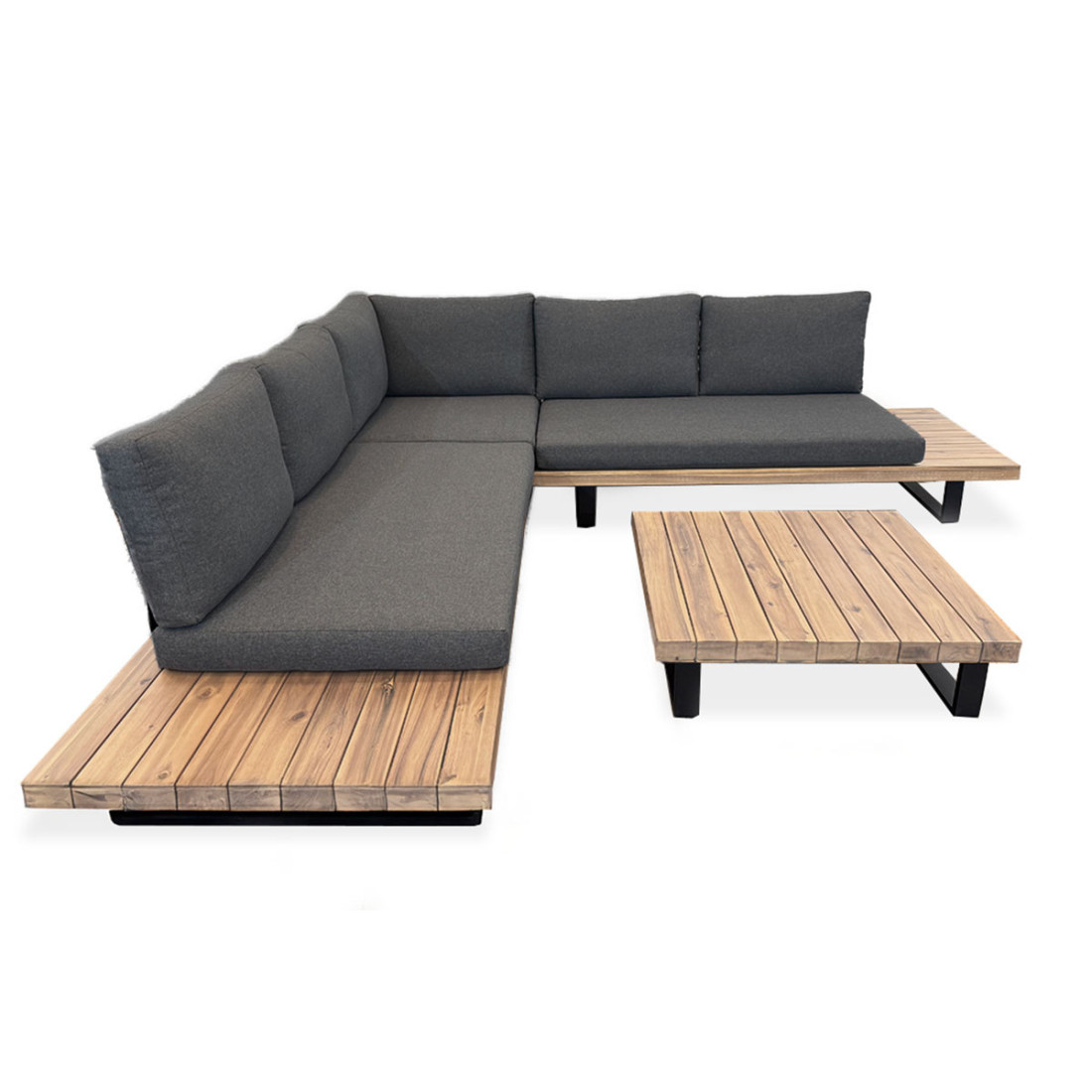 OSLO CAFFE NAROŻNIK ACACIA WOOD (007555) - obrazek 4