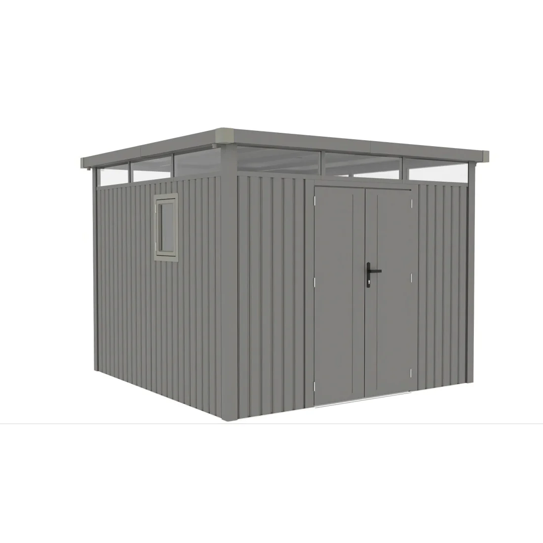 OTTAWA 10x10 DOMEK METALOWY GREY ALUMINIUM (007899)