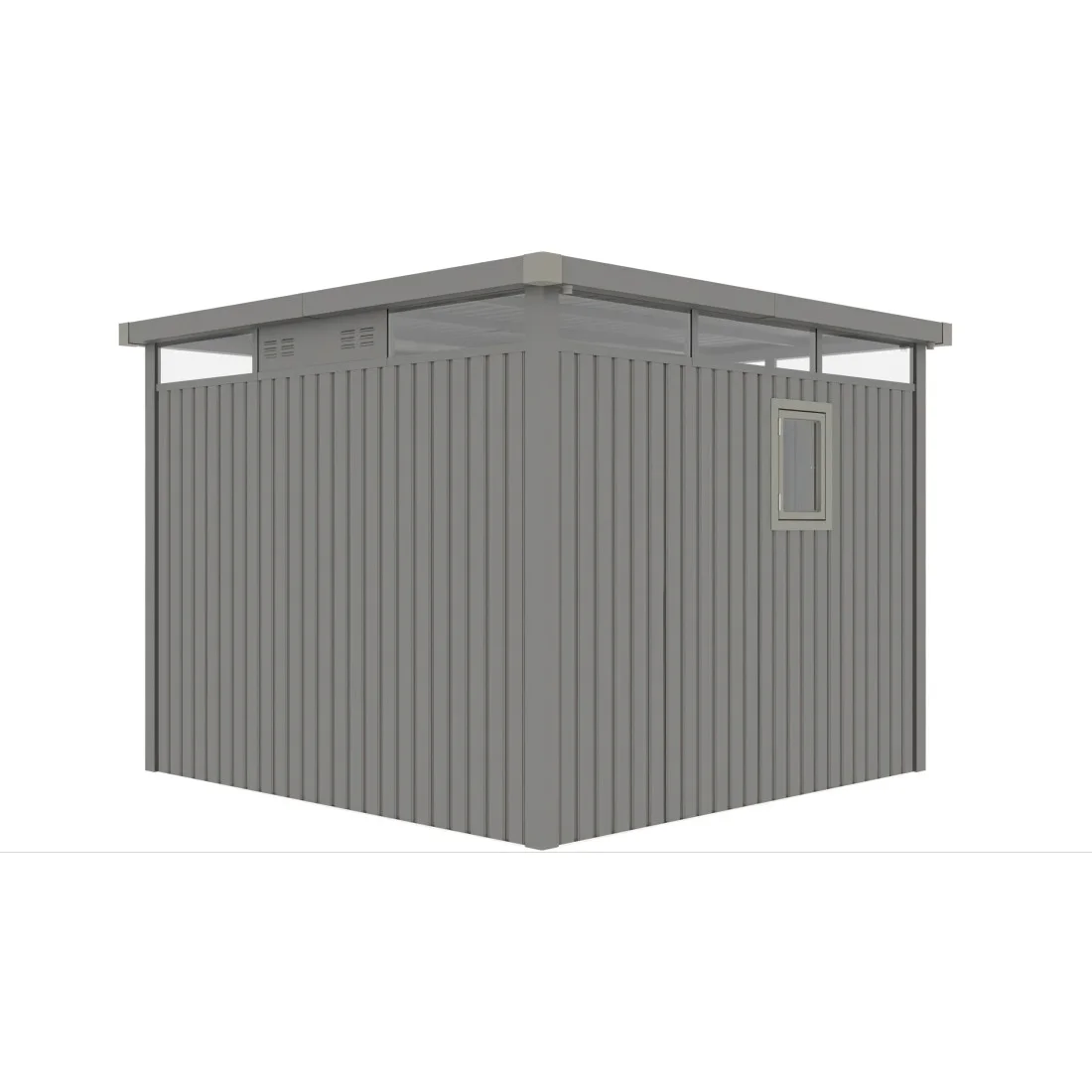 OTTAWA 10x10 DOMEK METALOWY GREY ALUMINIUM (007899) - obrazek 8