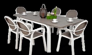 PALMA/ALLORO 6/140 ZESTAW BIANCO TORTORA (000778)