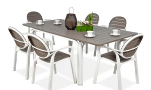 PALMA/ALLORO 6/140 ZESTAW BIANCO TORTORA (000778)