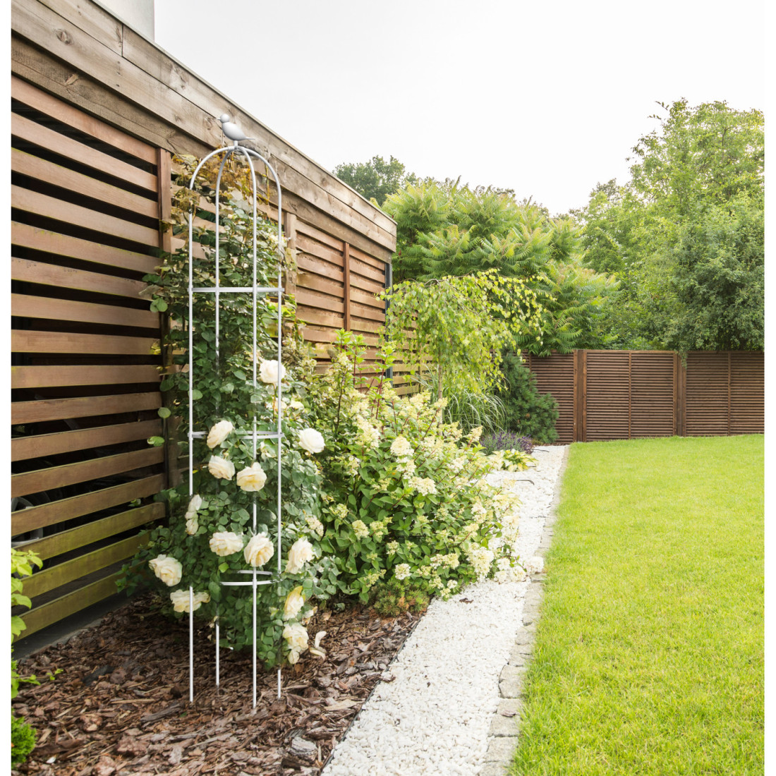 PERGOLA NA RÓŻE BIAŁA 180CM (006756) - obrazek 3