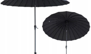 PHUKET WOOD PARASOL CENTRALNY 2.8M DARK GREY (005818)