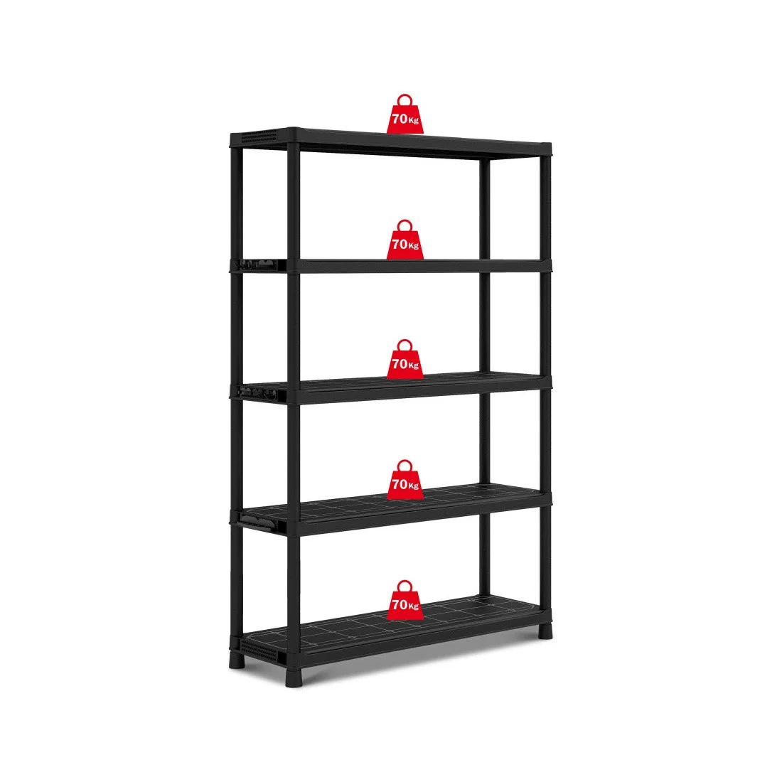 PLUS SHELF 120/5 REGAŁ (003547) - obrazek 3