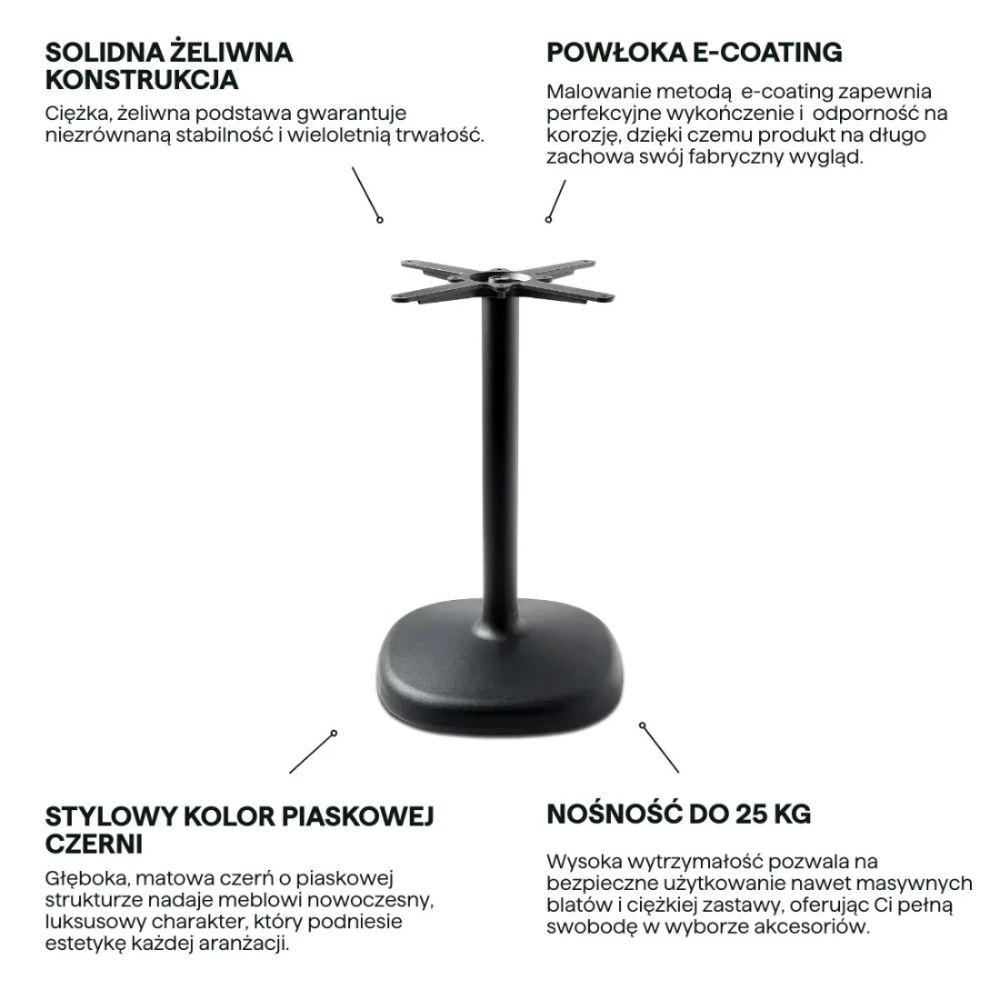 PODSTAWA LIORA BLACK (009025) - obrazek 3