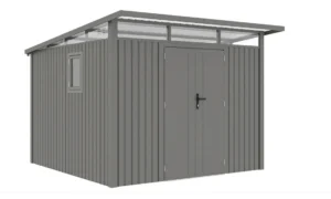 PORTLAND 9x10 DOMEK METALOWY GREY ALUMINIUM (007902)