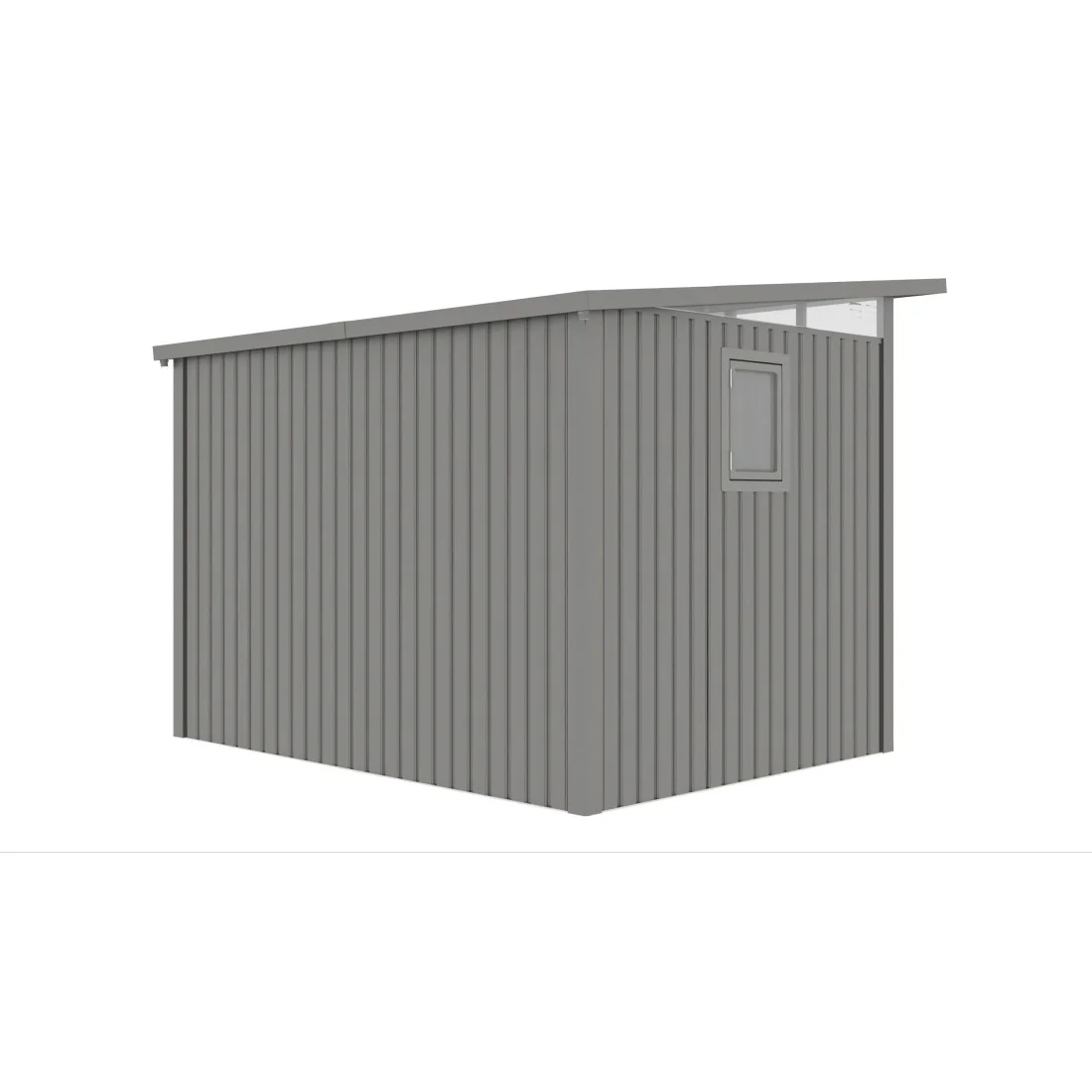 PORTLAND 9x8 DOMEK METALOWY GREY ALUMINIUM (007901) - obrazek 7