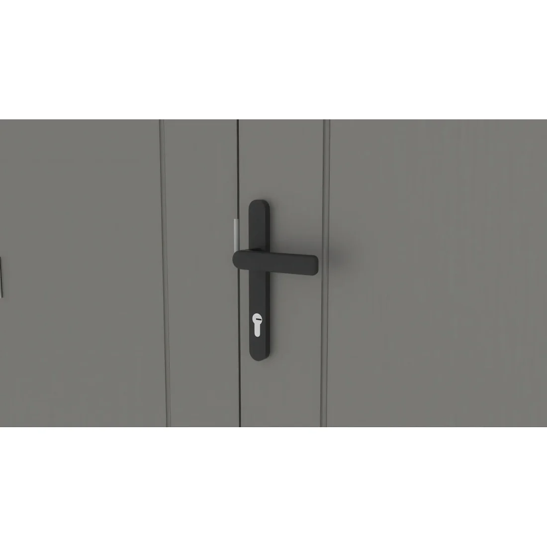 PORTLAND 9x8 DOMEK METALOWY GREY ALUMINIUM (007901) - obrazek 13