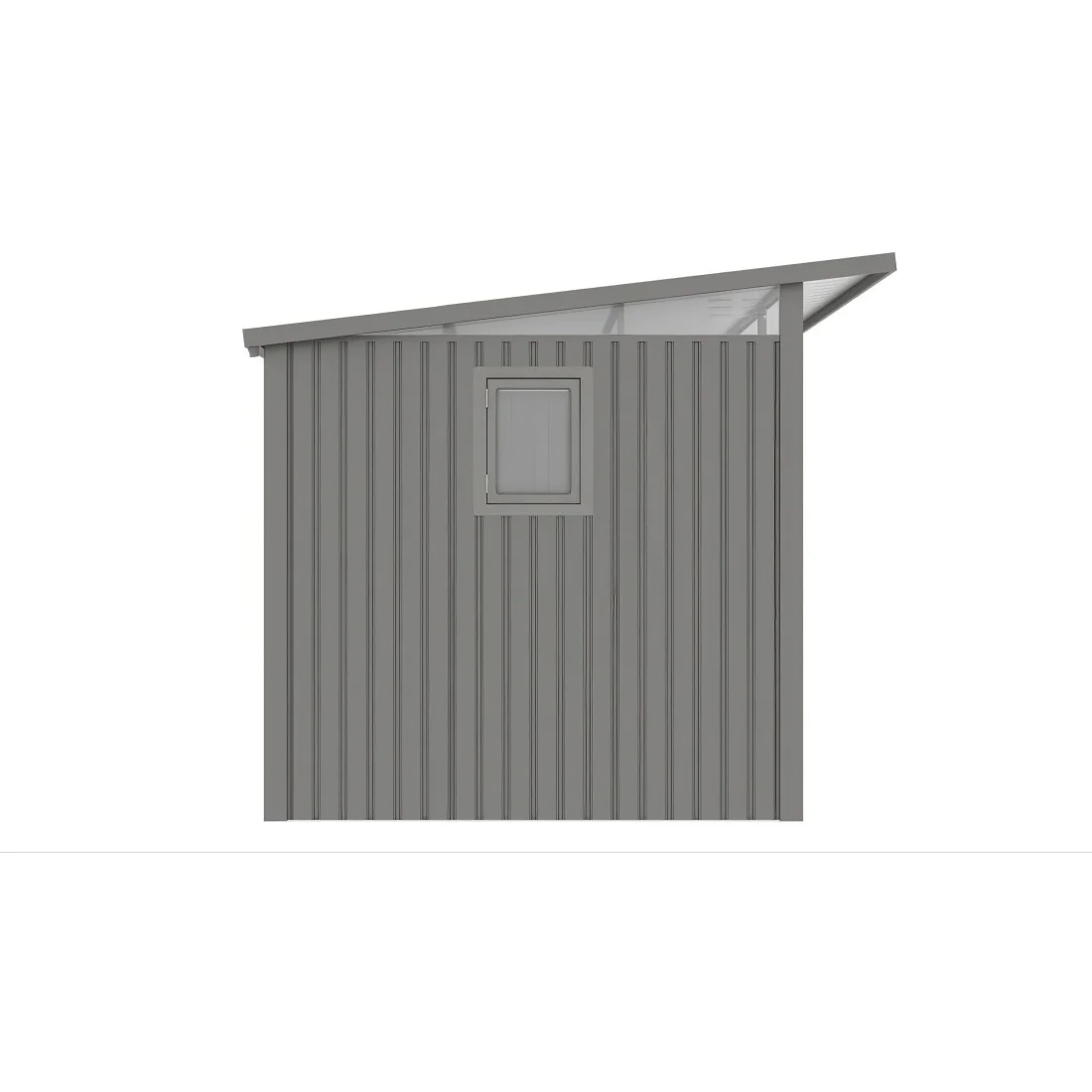 PORTLAND 9x8 DOMEK METALOWY GREY ALUMINIUM (007901) - obrazek 8