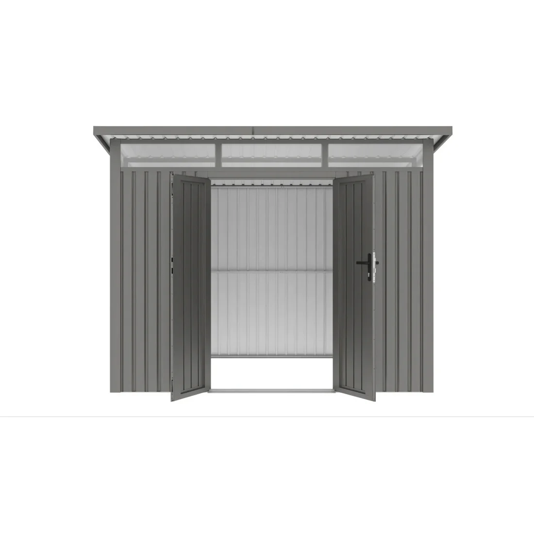 PORTLAND 9x8 DOMEK METALOWY GREY ALUMINIUM (007901) - obrazek 10