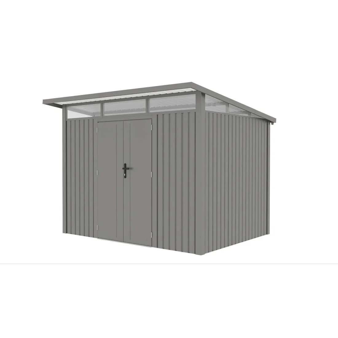 PORTLAND 9x8 DOMEK METALOWY GREY ALUMINIUM (007901) - obrazek 6