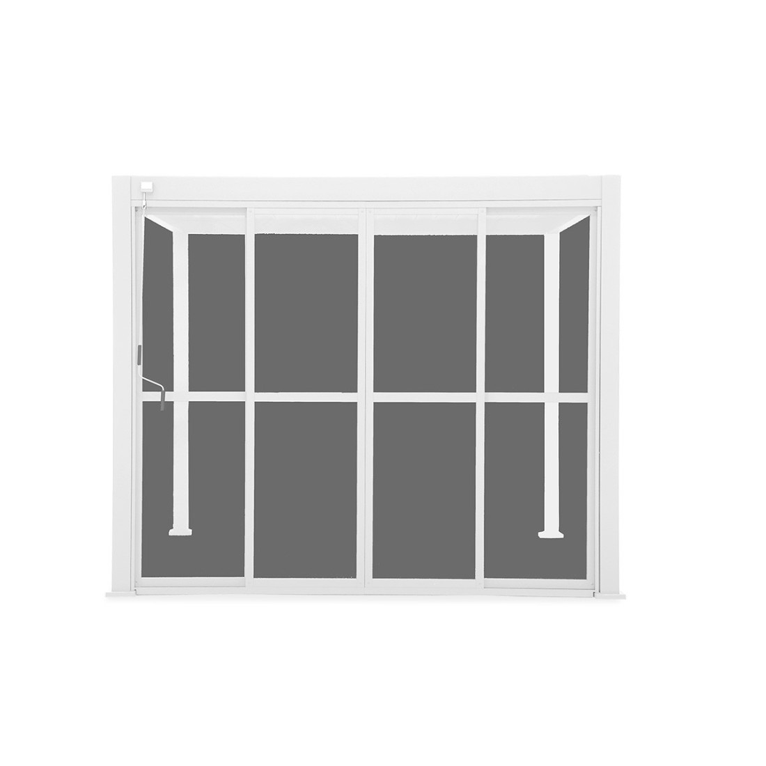 PREMIUM DRZWI PRZESUWNE POLIWĘGLANOWE 3.0M WHITE (005767) - obrazek 5