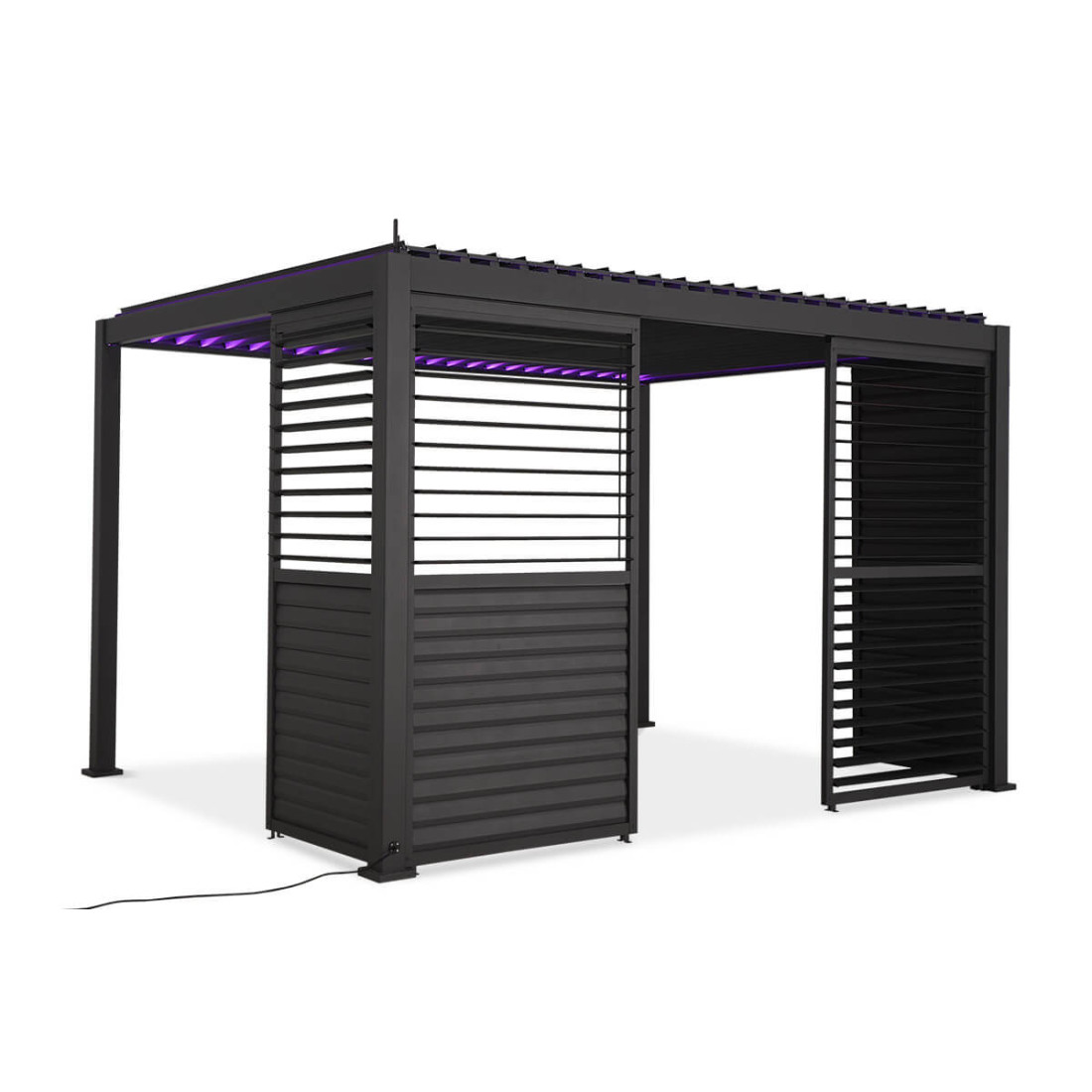 PREMIUM REGULOWANY PANEL ŻALUZJOWY 4.0M ANTHRACITE (005760) - obrazek 2