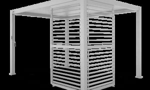 PREMIUM REGULOWANY PANEL ŻALUZJOWY 4.0M WHITE (005761)