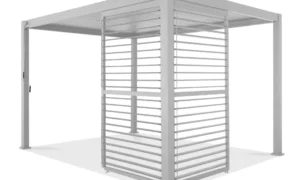 PREMIUM REGULOWANY PANEL ŻALUZJOWY 4.0M WHITE (005761)