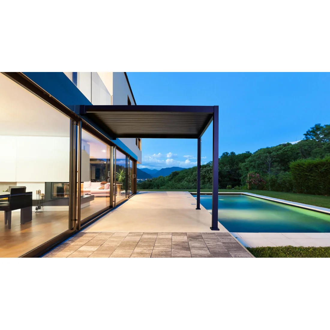 PREMIUM WALL 3x4 PERGOLA TARASOWA ANTHRACITE (001381) - obrazek 12