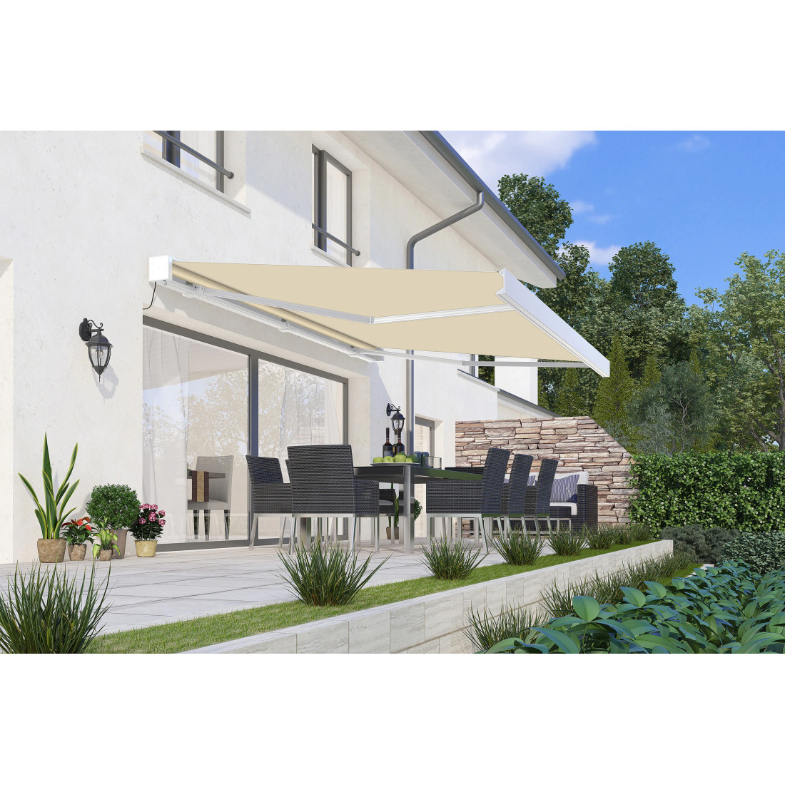 PRIME AUTOMATIC+LED 450x300 MARKIZA TARASOWA BEIGE Z CZUJNIKIEM (009345) - obrazek 5