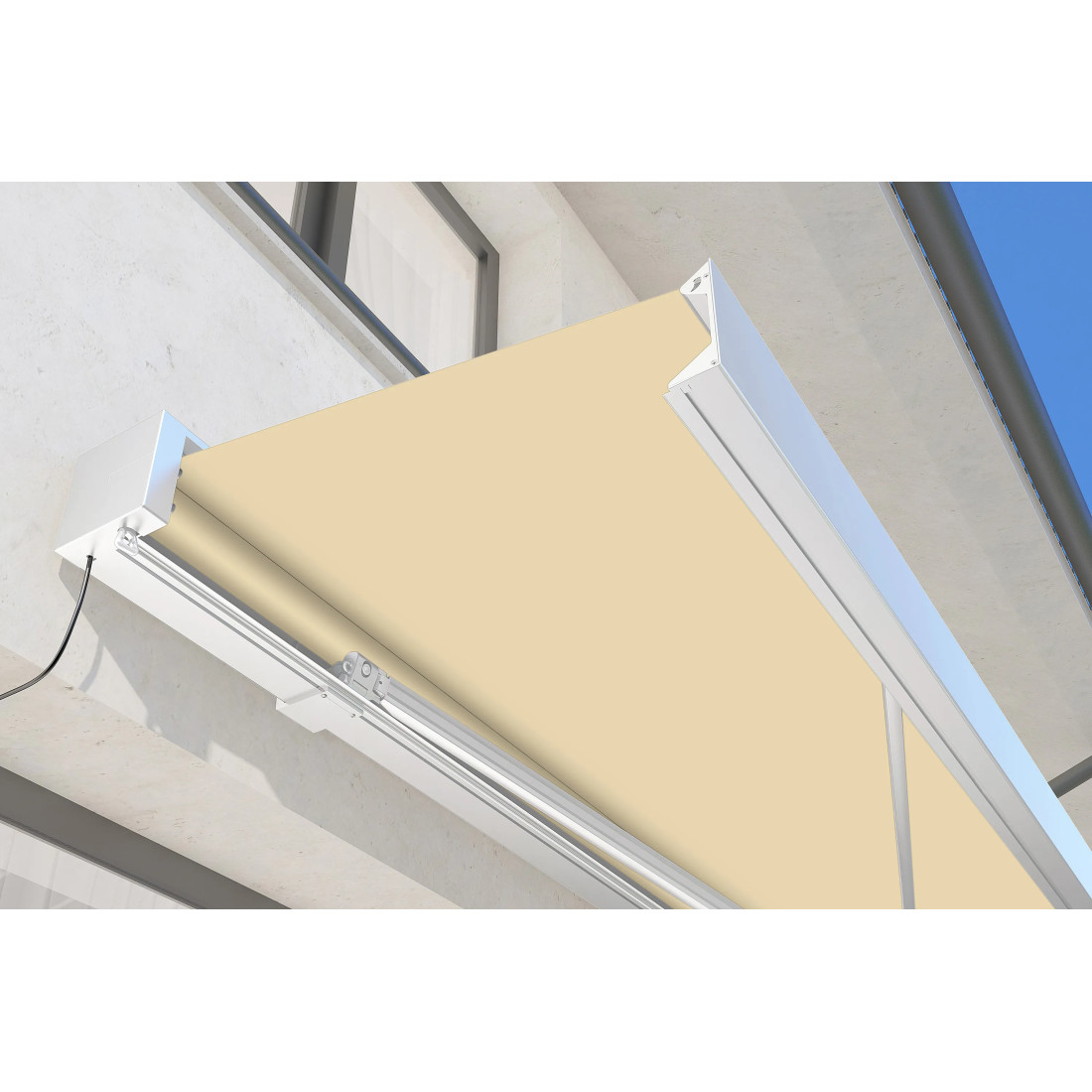 PRIME AUTOMATIC+LED 450x300 MARKIZA TARASOWA BEIGE Z CZUJNIKIEM (009345) - obrazek 10