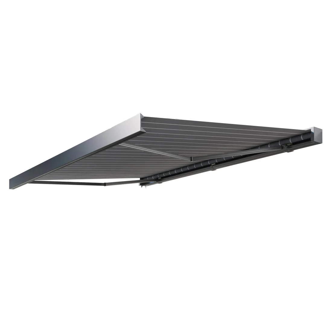 PRIME AUTOMATIC+LED 450x300 MARKIZA TARASOWA GREY/WHITE Z CZUJNIKIEM (009344)