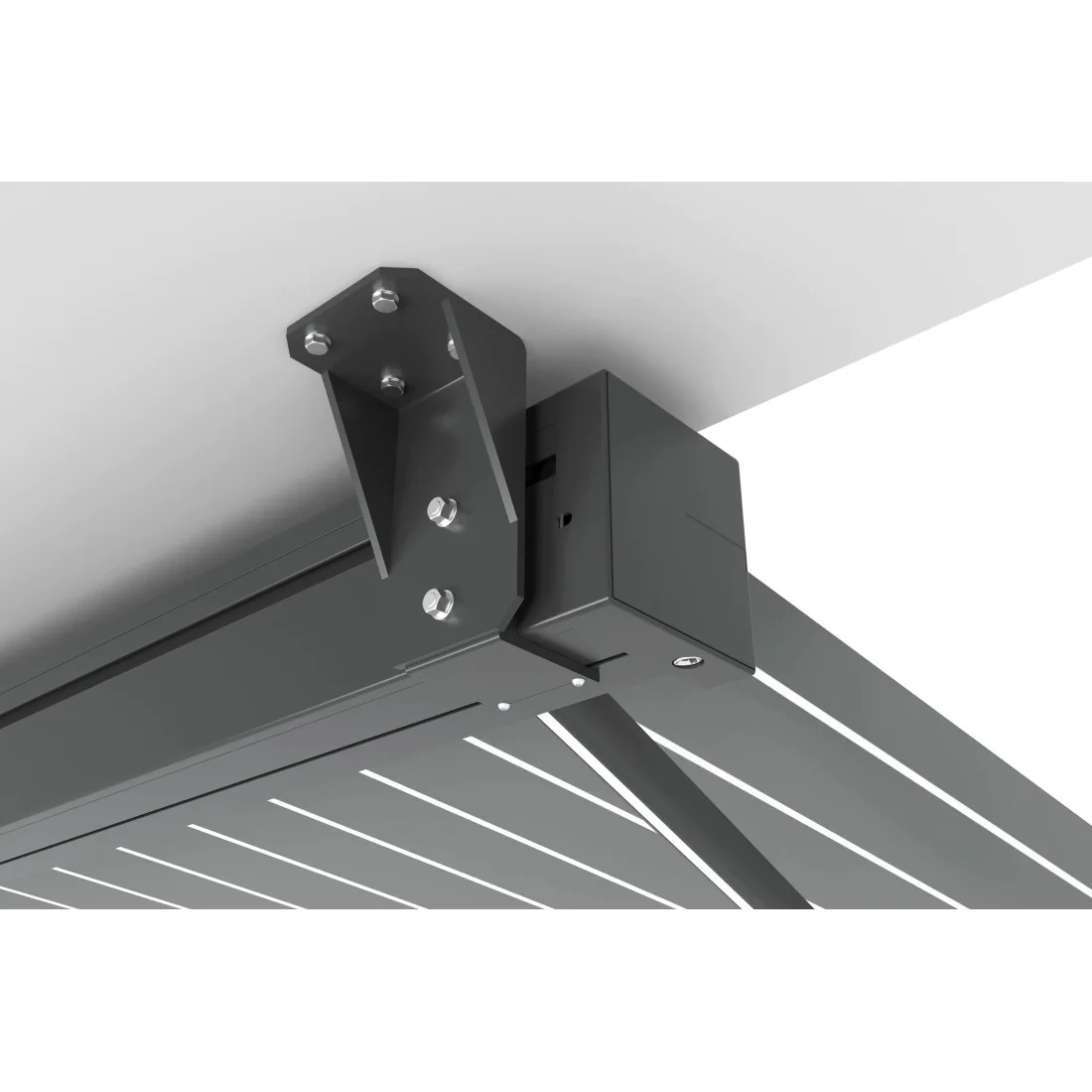 PRIME AUTOMATIC+LED 450x300 MARKIZA TARASOWA GREY/WHITE Z CZUJNIKIEM (009344) - obrazek 10