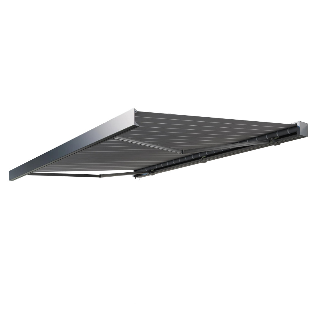 PRIME AUTOMATIC+LED 500x300 MARKIZA TARASOWA GREY/WHITE Z CZUJNIKIEM (009346)