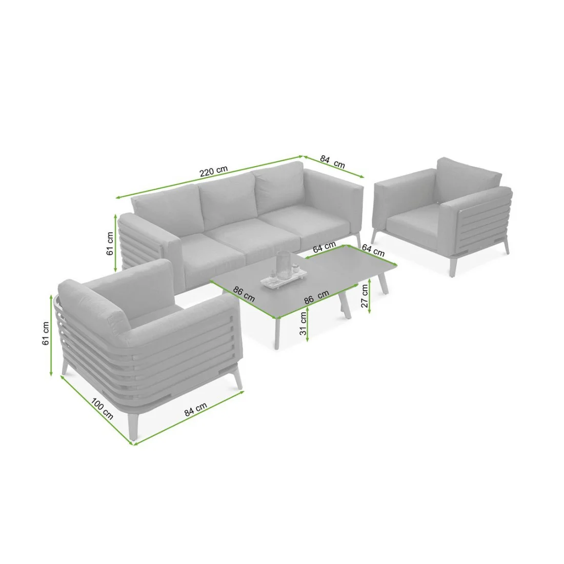 RADISSON CAFFE ZESTAW GREY (005544) - obrazek 19