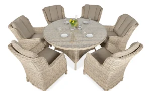 RAVENA 6+1 ZESTAW BEIGE (002185)