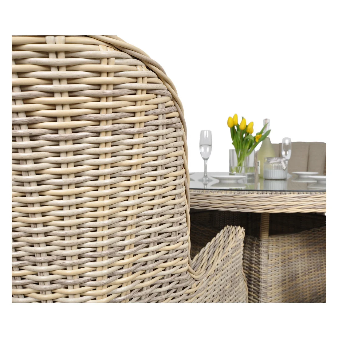 RAVENA 6+1 ZESTAW BEIGE (002185) - obrazek 4