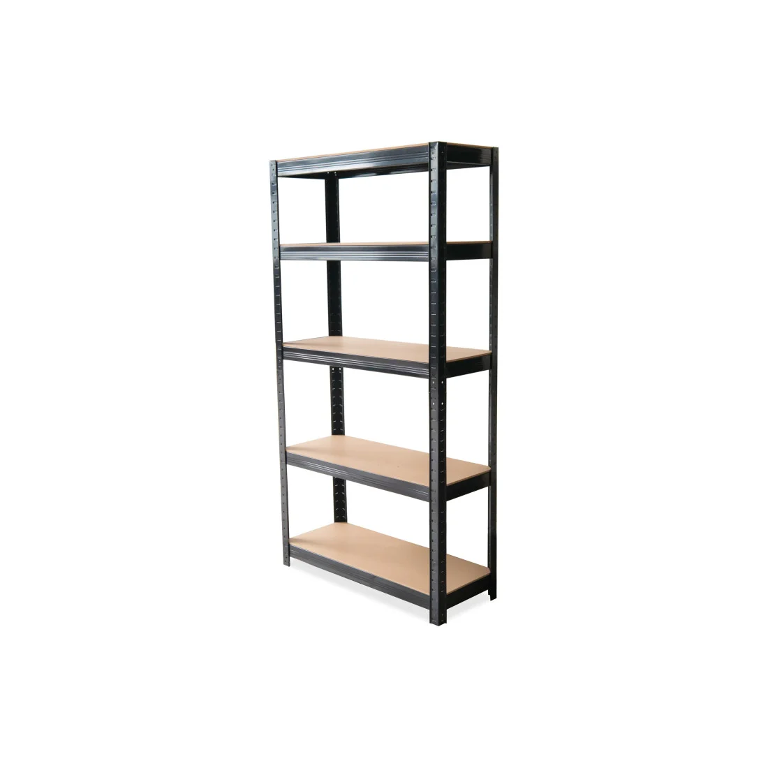 REGAŁ METALOWY 180x90x30CM BLACK (008835)