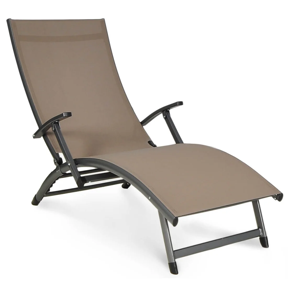 RELAX LEŻAK TAUPE (000747) - obrazek 2