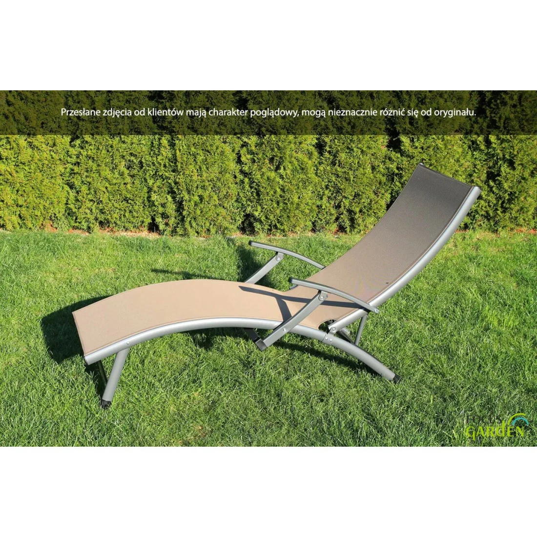 RELAX LEŻAK TAUPE (000747) - obrazek 5