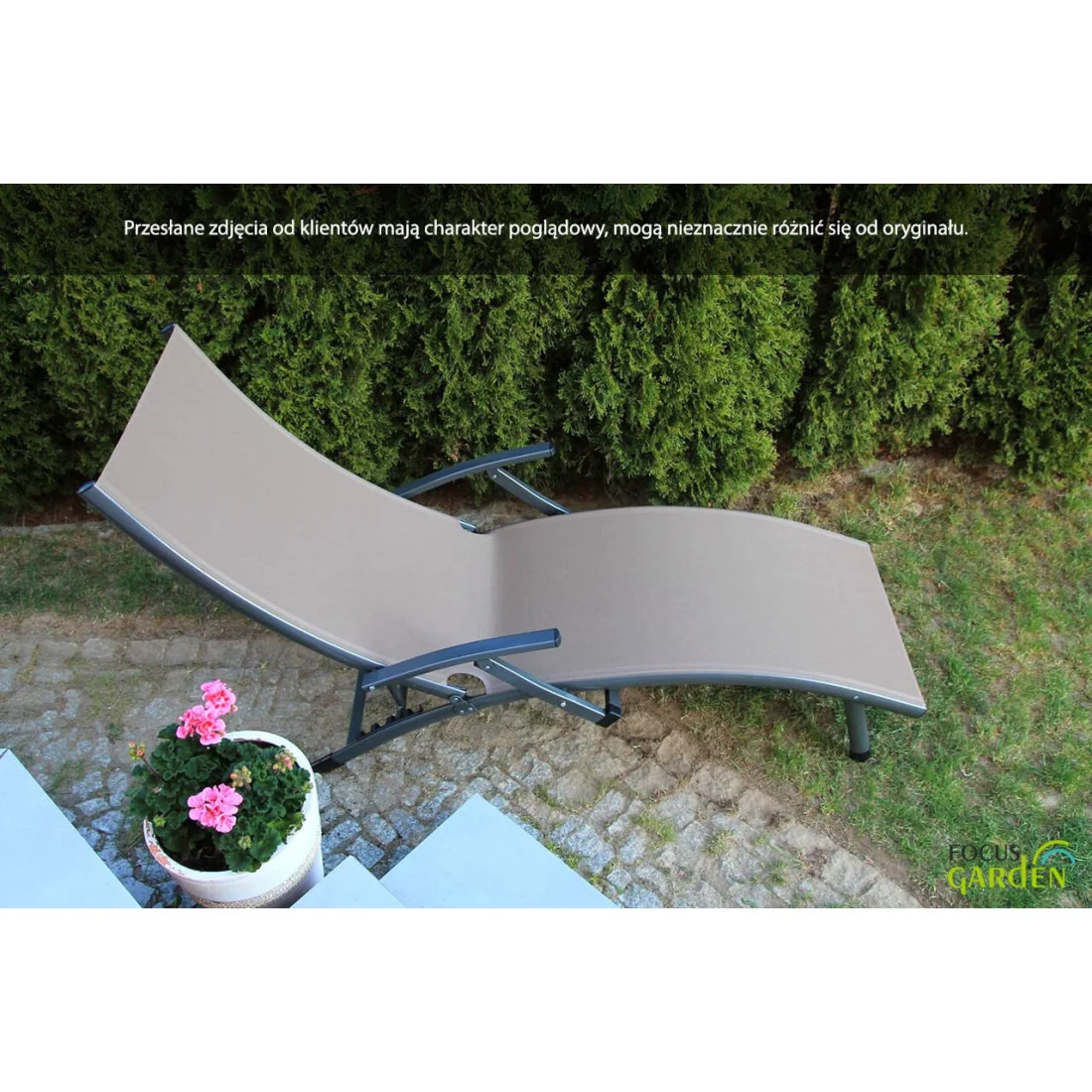 RELAX LEŻAK TAUPE (000747) - obrazek 6