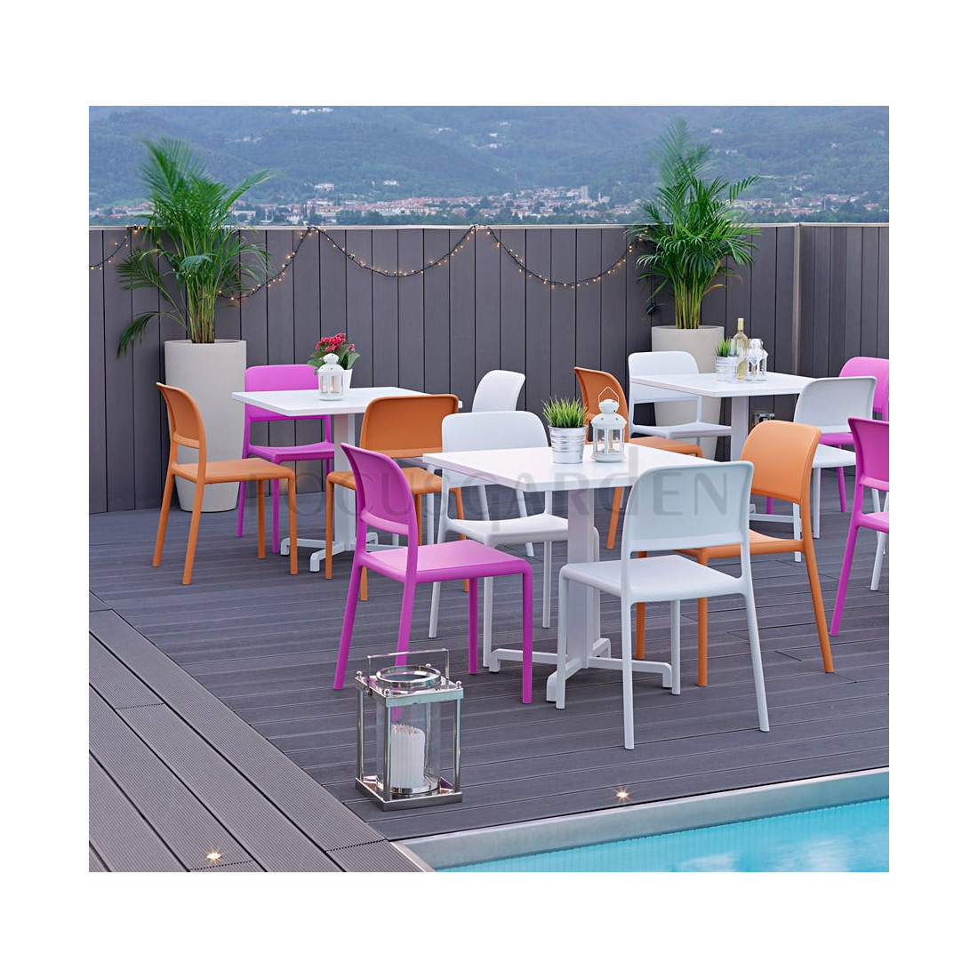 RIVA BISTROT KRZESŁO BIANCO (002731) - obrazek 5