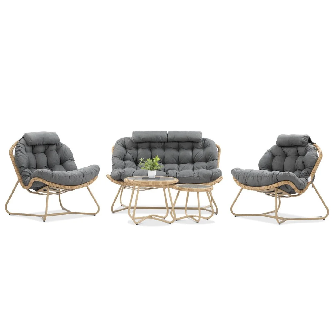 RODOS CAFFE ZESTAW NATURAL/GREY (006736) - obrazek 4
